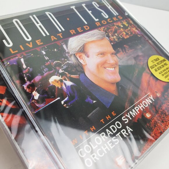 John Tesh Live At Red Rocks CD 1995 Colorado Symphony Orchestra Extended Sealed - Picture 5 of 9